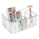 thumbnail image 1 of Organizador StorI rectangular de plástico transparente de 5 compartimentos, 1 of 9