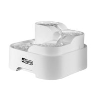 Magideal - Fuente De Agua Para Gatos De 2L, Dispensador De Agua Silencioso Usb, Fuente De Agua Potable Portátil Para Cachorros, Accesorios Para Perros