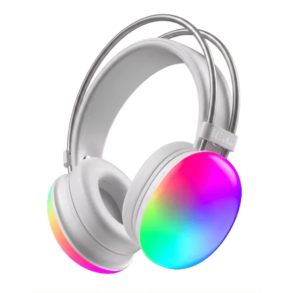 Audifonos Bluetooth B30 RGB ANC - Gris