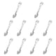 thumbnail image 3 of 10 Piezas De Cuchillo Tenedor/tenedor Multifuncional Para Acampar, Para Picnic, Senderismo Al Aire Libre, Plateado, 3 of 5