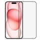 thumbnail image 1 of Cristal Templado Completo Negro para iPhone 15, 1 of 3