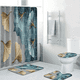 thumbnail image 2 of Set Juego De Baño Con Cortina Cubre Inodoro 4 Piezas, 2 of 7