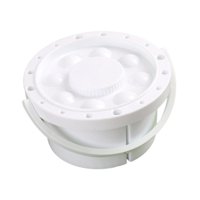 Magideal - Limpiador De Pinceles, Herramienta Para Lavar Pinceles Con Paleta, Suministros De Arte Para Dibujar, Pinturas Acrílicas, Acuarelas Y A Base De Agua Pa