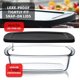thumbnail image 5 of Juego de almacenamiento de alimentos EATEX 7 piezas de vidrio con tapas negras, 5 of 5