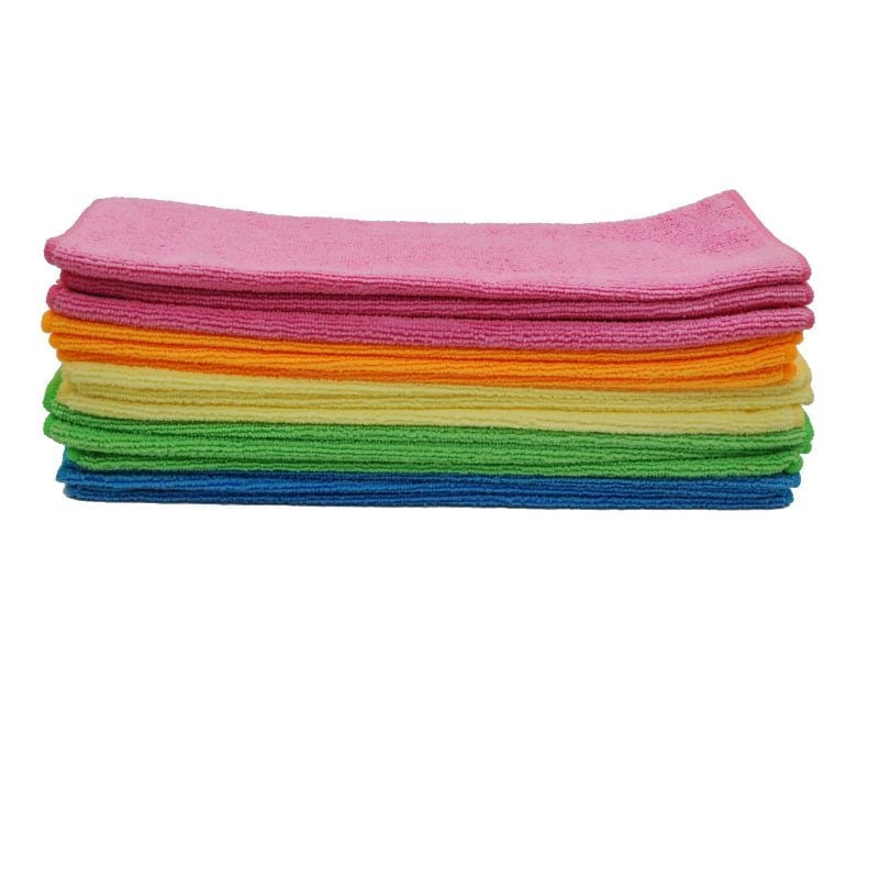 Pack Paños De Limpieza Auto Microfibra 15u 1 Un Autodrive