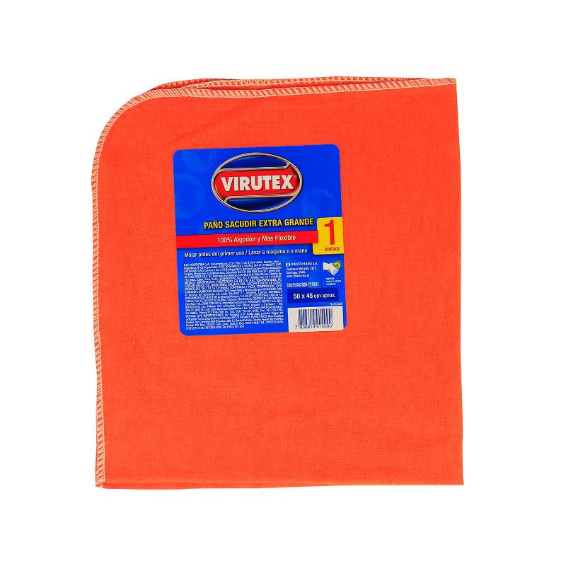 Virutex - Paño De Género Para Sacudir Extra Grande 45Cm