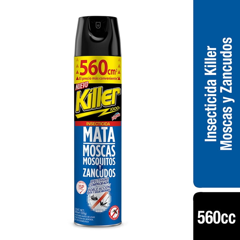 Insecticida Aerosol Mata Moscas Y Zancudos 560 cc Killer