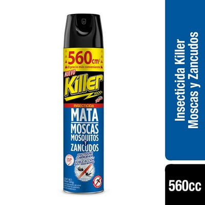 Insecticida Aerosol Mata Moscas Y Zancudos 560 Cc Killer