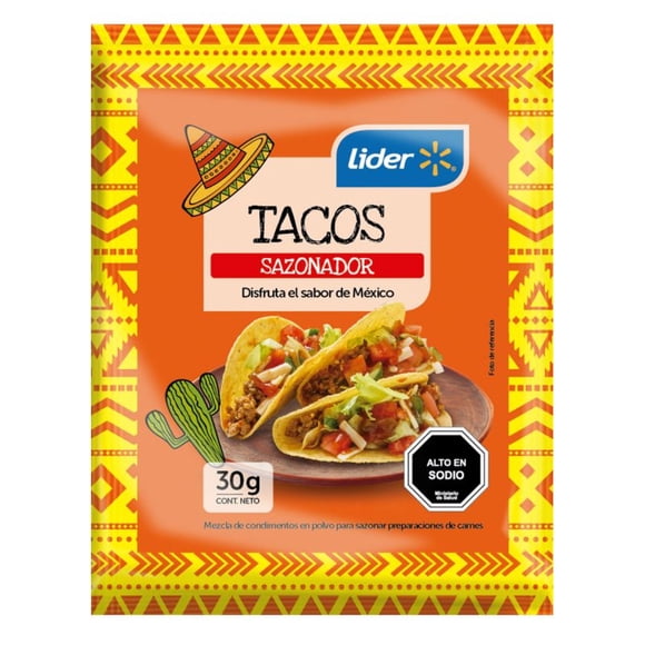 Sazonador Para Tacos, 30 g