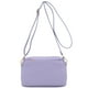 thumbnail image 1 of Bandolera FashionPuzzle con triple cremallera, tamaño pequeño, color lavanda, 1 of 3