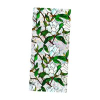Magideal - Calcomanía De Vidrio Calcomanía Ventana De Flores De La Flor De Privacidad De La Ventana De La Ventana Del Automóvil Decoración Estática Para El Café Estilo C