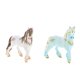thumbnail image 1 of 2 Piezas Caballo Elfo Con Flores Modelo Animal Figuras Ni?os Juguete Decoración Del Hogar, 1 of 5