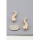thumbnail image 3 of Pendientes Fashnzfab Abstract Wave Teardrop, 3 of 3