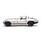 thumbnail image 4 of Auto de metal fundido a presión Jada Big Time Muscle 1:24 1966 Chevrolet Corvette (Plateado), 4 of 7