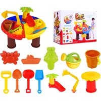 Mundo Toys - Juego De Mesa De Arena Y Agua Para Niños Con Accesorios Mudo Toys