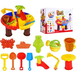 Mundo Toys - Juego De Mesa De Arena Y Agua Para Niños Con Accesorios Mudo Toys