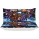 thumbnail image 3 of Anime -Cartoon -Bed -Duvet- -Cover Anime C-artoon Beddin-g Sets 3D Lightw-eight 3 P-iece C-omforter Sets 1 Duvet Co-ver and 2 Pillo-w Shams for Kids Boy-s Girl 86 70"", 3 of 5