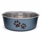 thumbnail image 1 of Cuencos para perros y gatos Loving Pets Bella de acero inoxidable azul, 1 of 7