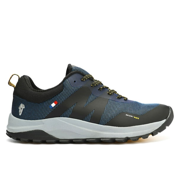 Zapatillas Trail Running Hombre Azul Y Negro Michelin Dr40
