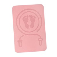Ioensy - Estera De Cuerda Para Saltar Antideslizante A Prueba De Golpes Estera De Saltar Estera De Yoga Estera De Ejercicio Físico Rosa