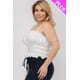 thumbnail image 4 of Top Corto Fruncido con Capas de Talla Grande, 4 of 5