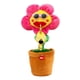thumbnail image 5 of Girasol Peluches Cantar Bailar Flor Columpio Eléctrico Muñeca Red Redonda, 5 of 5