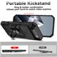 thumbnail image 5 of Funda Resistente Anillo Soporte iPhone 17 Air Privacidad Cámara Montaje Magnético Negro, 5 of 6