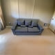 thumbnail image 1 of Sofa Tres Cuerpos Gris Oscuro Lino, 1 of 3