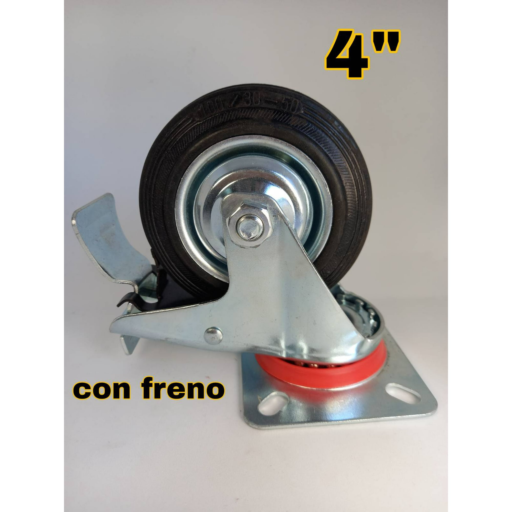 Mundo Eve - Rueda Giratoria 4" Con Freno