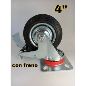 Mundo Eve - Rueda Giratoria 4"" Con Freno