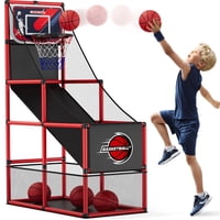 Juego Arcade De Baloncesto Hyes Para Interiores Y Exteriores Con 4 Pelotas Y Bomba