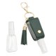 thumbnail image 1 of Botellas de spray vacías de viaje con soportes de bolsa de cuero, botellas recargables a prueba de fugas de 30ml, contenedores portátiles de jabón de mano, 1 of 7