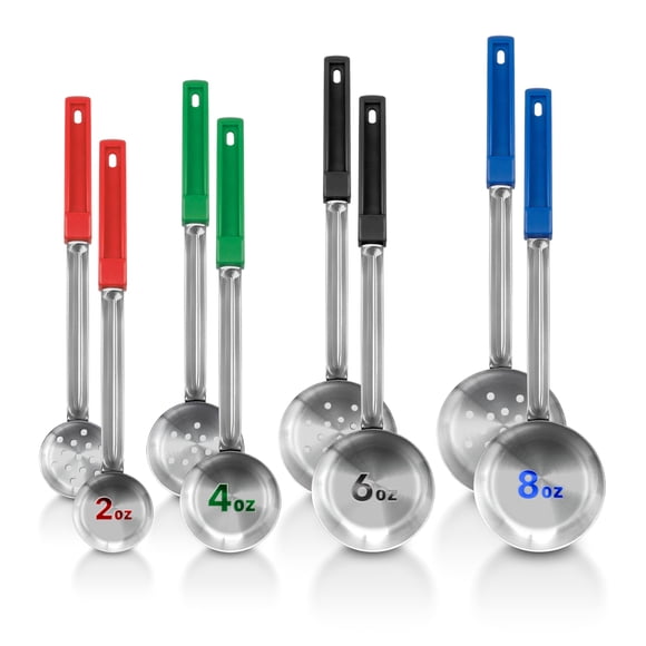 Juego de 8 cucharas para servir Portion Control Stock Your Home