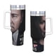 thumbnail image 4 of House of Cards Vaso aislado de acero inoxidable con asa, diseño temático, regalo para familia, amigos y fans; incluye pajita y encaja en el portavasos estándar, 40 oz, 4 of 6
