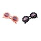 thumbnail image 3 of Gafas De Sol Redondas De 2 Piezas De Dibujos Animados Para Bebés Y Ni?os, Gafas De Plástico Para Ni?os Peque?os, Gafas Rosa Claro + Negro, 3 of 5