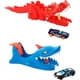 thumbnail image 1 of Hot Wheels City Pista Lanzador Shark TRex Playset, 1 of 3