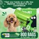 thumbnail image 3 of Bolsas para excrementos de perro PET N PET, 800 unidades, sin perfume, con asas de amarre, 3 of 6