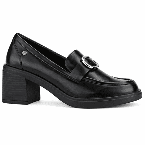 Mocasin Negro Mujer Casual Chalada Bari