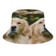thumbnail image 1 of Golden Retriever Sombrero bucket para adultos, gorra de protección solar, sombrero de pescador plegable para viajes al aire libre, pesca y actividades de verano, 1 of 6
