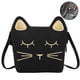 thumbnail image 2 of 1 pieza de monedero de gato para niñas pequeñas, bolso bandolera tipo cartera, 2 of 8