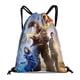 thumbnail image 1 of Los Cuatro Fantásticos Mochila de Cuerdas para Deportes y Gimnasio, Bolsa de Cuerdas Resistente al Agua, Bolsa Cinch, 30×40cm, 1 of 6