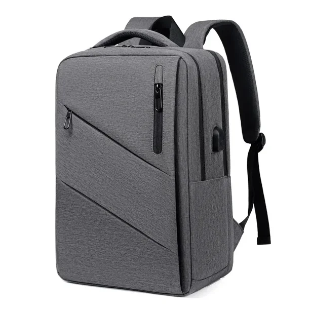 Rilibegan Men Backpack City Business Men Backpacks USB Port Big Capacity Light Weight Male Backpacks Storage Backpacks Men Bag
