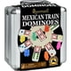 thumbnail image 1 of Queensell Mexican Train Dominoes Set con Hub de Madera y Dominó, 1 of 3