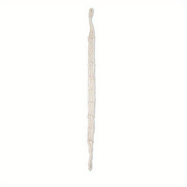 1pc Bohemian Style Cotton Rope Wall Hanging Paper Towel Holder - Simple and Stylish Storage Rack