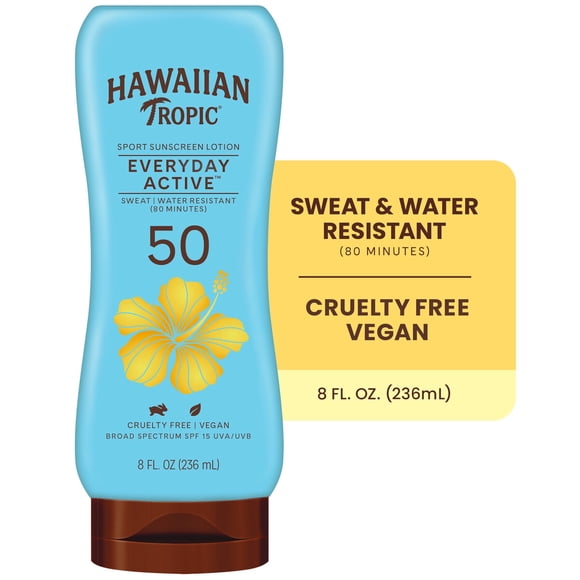 Loción Hawaiian Tropic Everyday Active 236 ml SPF 50 80 min