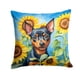 thumbnail image 1 of Cojín Con Forma De Girasoles En Miniatura Pinscher, 1 of 6