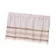thumbnail image 2 of Cortina de cenefa boho de algodón decorativo lino de algodón bolsillo de varilla para ventana para baño habitación para niños decoración de la sala de Rayas delgadas s, 2 of 5