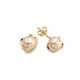 thumbnail image 1 of Aros Perlas Oro Laminado - Blanco, 1 of 2