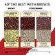 thumbnail image 4 of Té suelto de hierbas BREWIX Hibisco y rosa 100% natural 50 tazas, 4 of 9