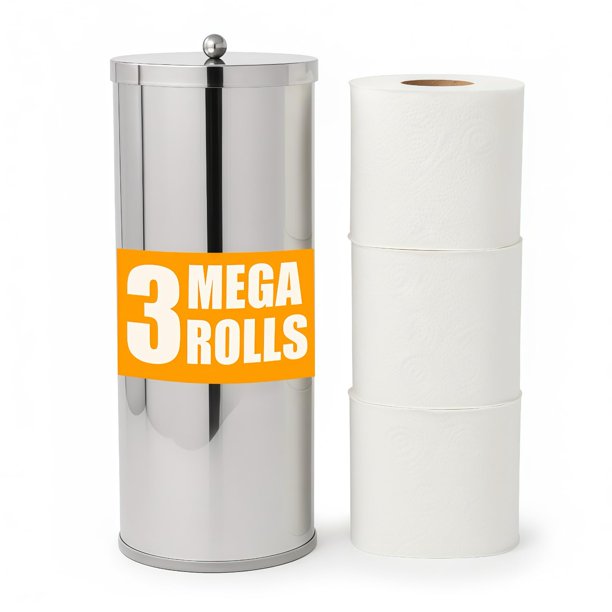 Contenedor de papel higiénico Huji de acero inoxidable 15 × 15 cm resistente a la corrosión